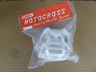 $36 • Buy Motocross Bmx Mouth Guard Ahrma Nos New Vintage Dirt Bike Racing