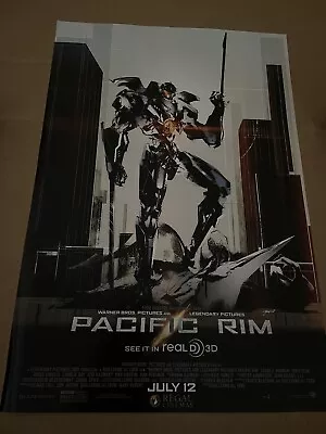 PACIFIC RIM 11.5x17 PROMO REGAL MOVIE POSTER • $9.57