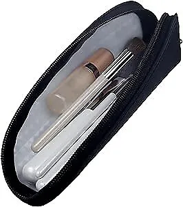  Travel Makeup Brush Holder Bag Small Cosmetic Pouch Organizer For Make Black • $16.18