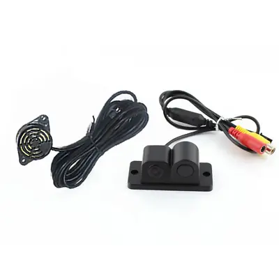 Car Parking Reversing Sensor Radar Alarm Rear View Backup Night Vision Camera • £31.07