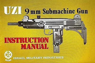 Israel Mil Industries Uzi Galil Owner's Manuals    See More On Order Menu • $16.75