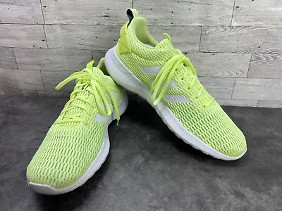 Adidas Climacool Men Running Shoes Lime Green 11.5M Athletic F36746 Sneakers • $28.36