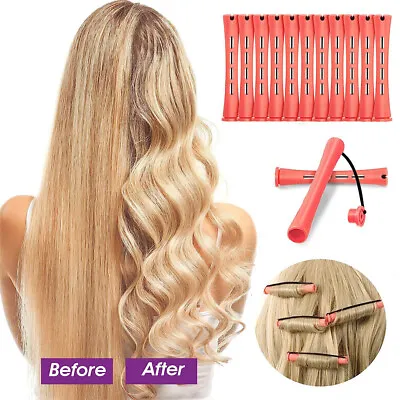 Perm Rods Medium Size Hair Rollers For Long Short Hair Styling Tool Hair Curlers • £3.45