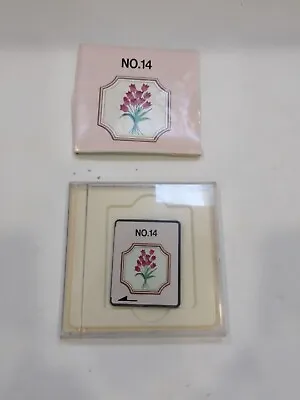 Monogram No. 14 Embroidery Card Fits Brother Sewing Machines • $45