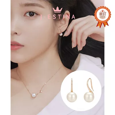 [J.ESTINA] [IU PICK] Oh Young Pearl Earring (JJT1EI3AS677SV000) Korean Brand • $119