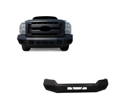 Black Horse Armour HD Front Bumper Matte BK Fit 2011-2016 Ford F-350 Super Duty • $957.80