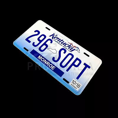 THE X-FILES Season 11 Metal License Plate Original Prop (0044-1197) • $125