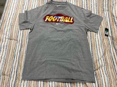 #K56 NWT! MEN NIKE Football XL STANDARD Fit  Shirt COTTON • $14.99