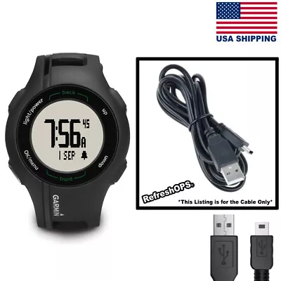 Garmin Approach S1 Waterproof Golf GPS USB Cable Transfer Cord Replacement • $13.89