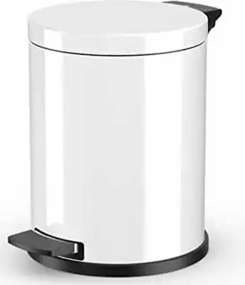 Hailo Waste Bin Metal White 28 X 28 X 36 Cm • £24.89