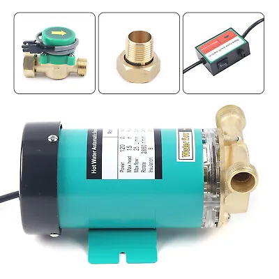 Hot Water Booster Mains Pressure Shower Pump  Home Boost 120W Domestic • £61