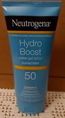 Neutrogena Hydro Boost Moisturizing Water Gel Sunscreen Lotion SPF 50 3 Fl Oz • $27.29
