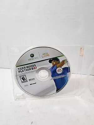 XBOX 360 Tiger Woods PGA Tour 07 Microsoft Video Game Golfing Disc Only • $4.95