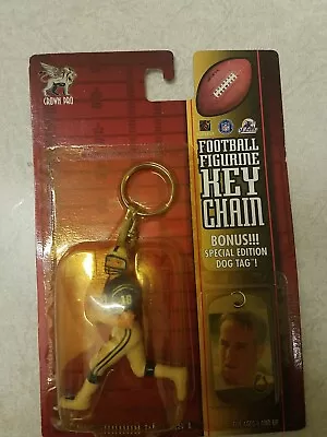 Peyton Mannin Crown Pro Football Figurine Key Chain/ Bonus Dog Tag 1999 • $6.99