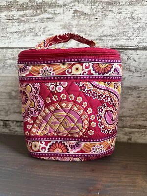 Vera Bradley Retired Raspberry Fizz Insulated Lunch Bag/ Water Bottle Bag • $7.99