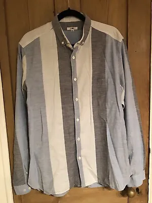 Ymc Shirt Mens Cotton High Design Sz Xl • £38