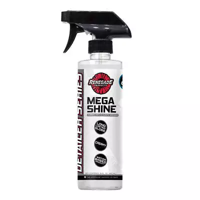 Mega Shine Rubber Vinyl & Plastic Dressing Renegade Products USA • $45.60