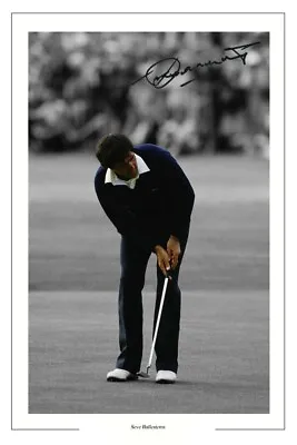 £2.99 • Buy Seve Ballesteros Golf Signed Autograph Photo The Open 1984 Winner
