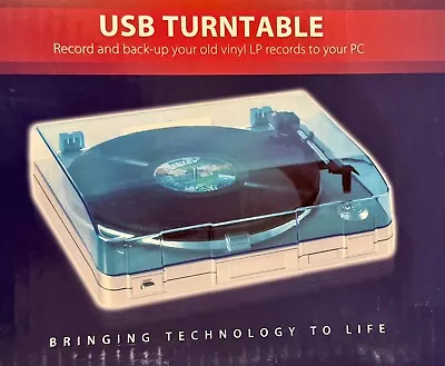 Tevion USB Turntable - Transfer Vinyl LPs & Singles To PC/digital/USB • $60