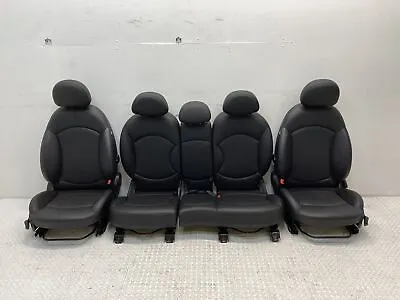 Mini Cooper Countryman 5-Seater Seats Carbon Black Leatherette K9E1 11-16 R60 40 • $499.89