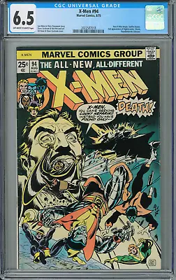 $968.10 • Buy Cgc Uncanny X-men (1963) #94 (6.5)