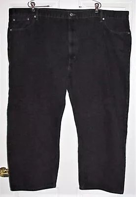 NEW Levi's 505 Size 54 X30  Men's Black Denim Straight Legged Jeans • $30