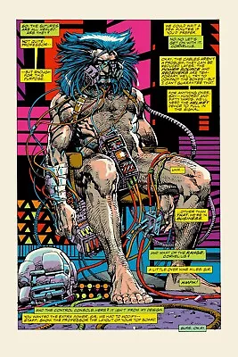 MONDO Poster Exclusive 24x36 Marvel Comics #78 Wolverine Weapon X LE 215 • $250