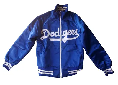 Dodgers Los Angeles Starter Satin Bomber Jacket Sz Small • $95