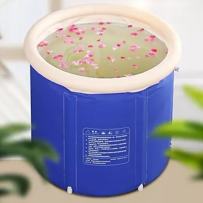 $38.01 • Buy Inflatable Bath Tub Portable Spa Bath Tub Bucket Foldable Blow Up Bathtub Home