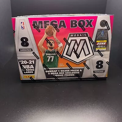 2020-21 Panini Mosaic Basketball NBA Mega Box - New Sealed Target • $47.95