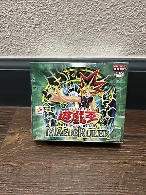 Yugioh Asian English Magic Ruler 1st Ed Booster Box Sealed • $1475