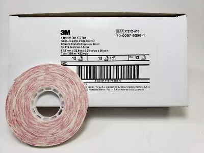 £25.07 • Buy 3M XT2105 1/4 In X 36 Yd ATG Tape, Hi-Tack, Pack Of 12 Rolls, Free U.S. Shipping