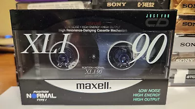 MAXELL XLI 90 TYPE I BLANK AUDIO CASSETTE TAPE - Made In Japan - New • $26.99