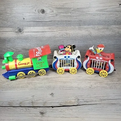 Vtg Walt Disney's Casey Jr Toy Parade Train WDP Durham Battery Operated Untested • $24.97