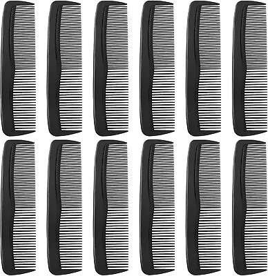 12 Pieces Hair Combs Set Plastic Pocket Hair Combs For Women And Men Fine Fine • £6.99