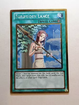 Forbidden Lance - Gold Rare PGLD-EN048 - YuGiOh • £7.14