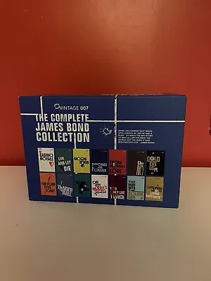 Vintage 007 James Bond Collection By Ian Fleming Box Set Of 14 Books • £74.99