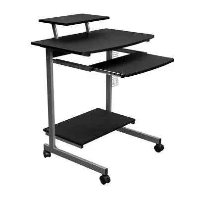 Techni Mobili Compact Computer Cart With Storage Graphite • $107.99