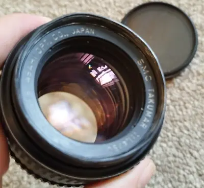 ASAHI OTC CO Japan SMC TAKUMAR 1:1.4 / 50mm Lens Screw Mount With Filter And Cap • £53