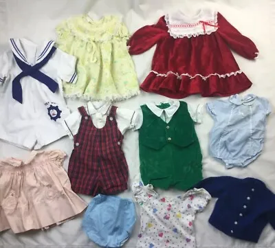 Vtg Lot Misc Boy Girl Clothes DRESS Used Various Sizes With Flaws • $39.99