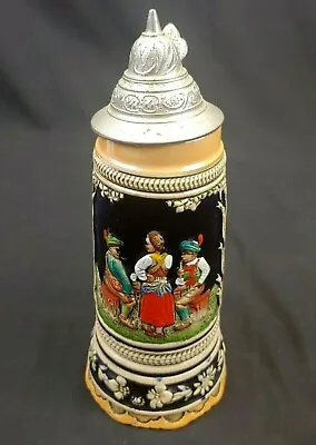 Superstar Switzerland Musical Beer Stein With Lid Plays Der Frohliche Wanderer • $29.97