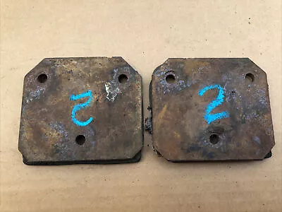 1930 1931 Model A Ford Rear Motor Mounting Plates Mount Plate Engine Frame 31 #2 • $24.99