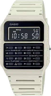 Casio CA53WF-8B 8-Digit Calculator Watch Resin Strap Alarm Chronograph • $24.25