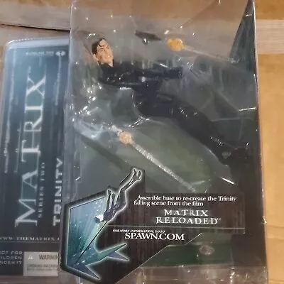 The Matrix Reloaded Trinty Falls Series 2 Sealed 2003 McFarlane Toys Opener? • $24.99