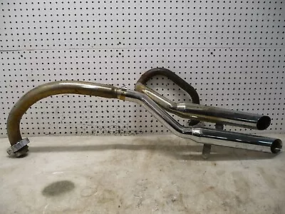 Yamaha 1985 Xv700 Xv 700 Virago Full Exhaust System Headers Pipes Mufflers Oem • $79.99