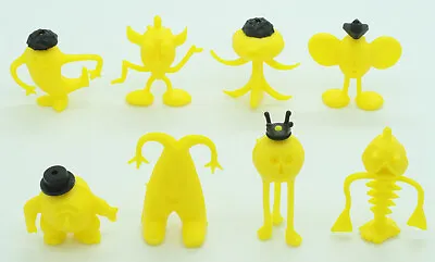 Kellogg's Kelloggs R&L Cereal Toy Crater Critters 8 Different Light Yellow Ita • $1670