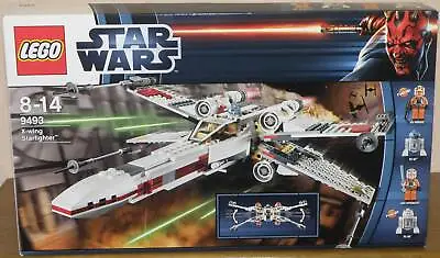 £114.48 • Buy LEGO Star Wars 9493 X-Wing Starfighter With Figures Instructions Original Packaging 100% Complete