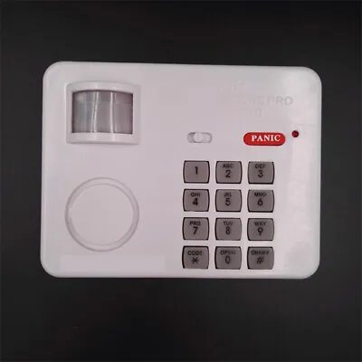 Wireless Motion Sensor Alarm With Security Keypad Pir Home Garage Shed Caravan • £8.99