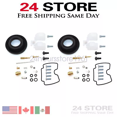 2 Pcs Carburetor Rebuild Kit For Yamaha XVS1100 V-Star Custom Classic 1999-2009 • $17.69