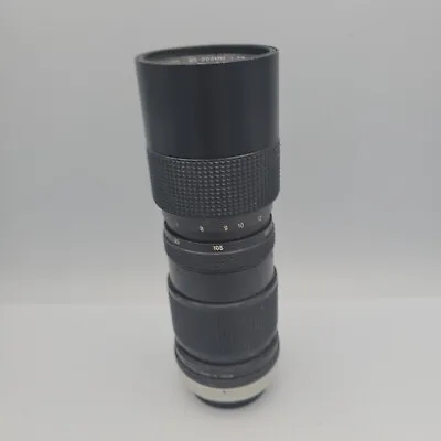 Vintage Vivitar Tele-Zoom 85-205mm 1:3.8 Camera Lens For Minolta M/SR Mount • $14.99